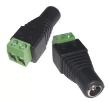 Βύσμα τροφοδοσίας DC θηλυκό ST-DC08, 5.5 x 2.1mm, σε κλέμα, 5 τμχ