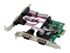 POWERTECH κάρτα επέκτασης PCIe σε 4x RS232 ST310, CH384L 1 POWERTECH κάρτα επέκτασης PCIe σε 4x RS232 ST310, CH384L