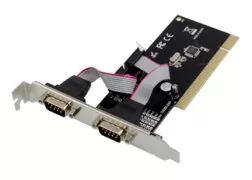 POWERTECH κάρτα επέκτασης PCI σε 2x serial ST320, WHC351Q 1