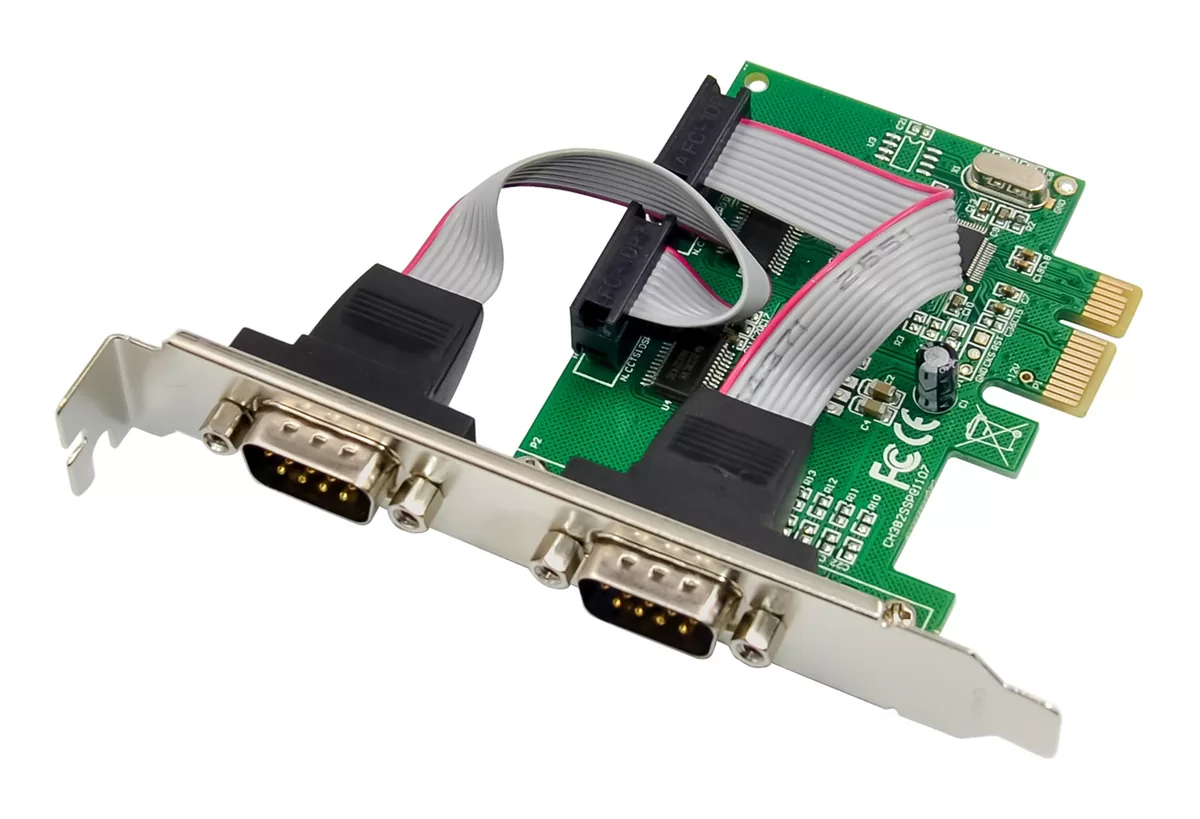 POWERTECH κάρτα επέκτασης PCIe σε 2x RS232 ST37, 115.2Kbps 3 POWERTECH κάρτα επέκτασης PCIe σε 2x RS232 ST37, 115.2Kbps