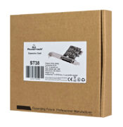 POWERTECH κάρτα επέκτασης PCIe σε 1x parallel ST38, 1MB, 85x60mm 2