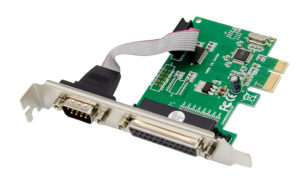POWERTECH κάρτα επέκτασης PCIe σε serial & parallel ST39, WCH CH382L 1 POWERTECH κάρτα επέκτασης PCIe σε serial & parallel ST39, WCH CH382L
