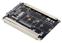 POWERTECH κάρτα μετατροπής 2.5" SATA σε M.2 B & mSATA SSD ST525, 6Gbps 2 POWERTECH κάρτα μετατροπής 2.5" SATA σε M.2 B & mSATA SSD ST525, 6Gbps 1
