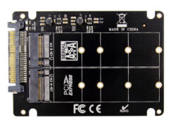 POWERTECH κάρτα επέκτασης U.2 SAS 2.5" σε M.2 B & M NGFF/NVME ST526 2