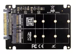 POWERTECH κάρτα επέκτασης U.2 SAS 2.5" σε M.2 B & M NGFF/NVME ST526 2