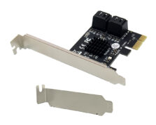 POWERTECH κάρτα επέκτασης PCIe σε 4x SATA III ST561, 6Gbps, 95x69mm 2 POWERTECH κάρτα επέκτασης PCIe σε 4x SATA III ST561, 6Gbps, 95x69mm 1