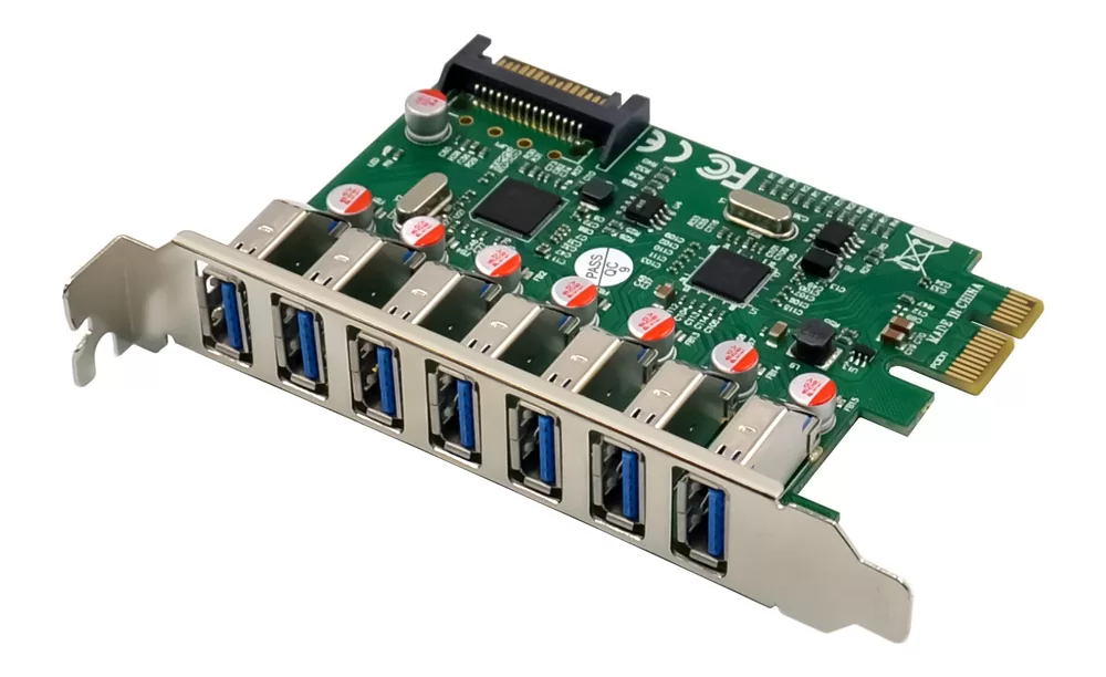 POWERTECH κάρτα επέκτασης PCIe σε 7x USB ST69, 5Gbps, VL805 & VL812 3 POWERTECH κάρτα επέκτασης PCIe σε 7x USB ST69, 5Gbps, VL805 & VL812