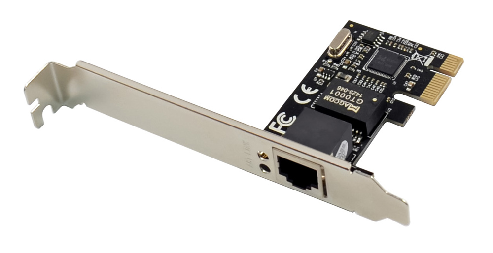 POWERTECH κάρτα επέκτασης PCIe σε 1x RJ45 ST714, 1000Mbps, RTL8111C 3 POWERTECH κάρτα επέκτασης PCIe σε 1x RJ45 ST714, 1000Mbps, RTL8111C