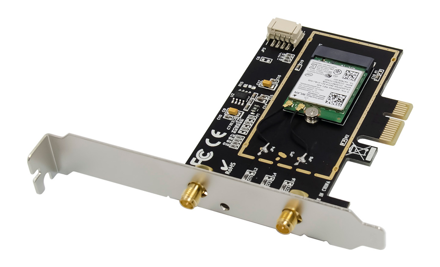 POWERTECH κάρτα επέκτασης PCIe ST718, AC7260 Dual-Band Wireless 4 POWERTECH κάρτα επέκτασης PCIe ST718, AC7260 Dual-Band Wireless - Image 2