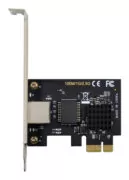 POWERTECH κάρτα επέκτασης PCIe σε RJ45 2.5G ST7266, RTL8125B 2