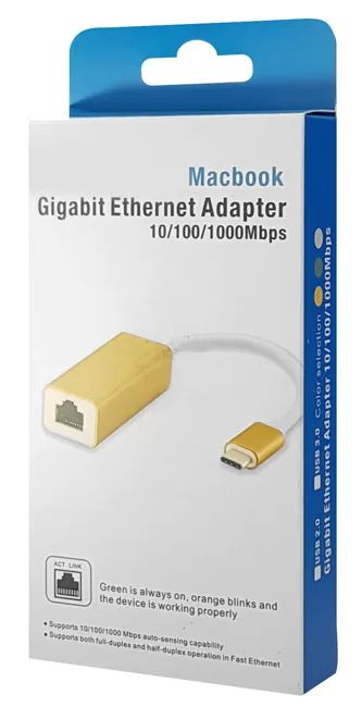 Αντάπτορας δικτύου ST735, USB, 1000Mbps Ethernet, μαύρος 4 Αντάπτορας δικτύου ST735, USB, 1000Mbps Ethernet, μαύρος - Image 2