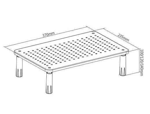 BRATECK επιτραπέζια βάση οθόνης/laptop STB-086, 13-32", έως 20kg 8 BRATECK επιτραπέζια βάση οθόνης/laptop STB-086, 13-32", έως 20kg - Image 6