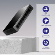 STRONG switch SW5000M, 8x Gigabit θύρες, 1000Mbps 13 STRONG switch SW5000M, 8x Gigabit θύρες, 1000Mbps 4