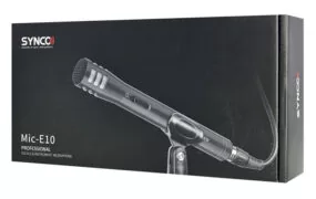 SYNCO μικρόφωνο χειρός SY-E10-MIC, δυναμικό, καρδιοειδές, XLR, μαύρο 10