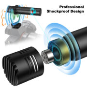 SYNCO μικρόφωνο για κάμερα SY-M1-BK, δυναμικό, 3.5mm, shock mount, μαύρο 13 SYNCO μικρόφωνο για κάμερα SY-M1-BK, δυναμικό, 3.5mm, shock mount, μαύρο 4
