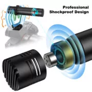 SYNCO μικρόφωνο για κάμερα SY-M1-BK, δυναμικό, 3.5mm, shock mount, μαύρο 4