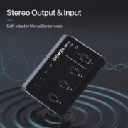 SYNCO μίκτης ήχου MC3-LITE, 4 καναλιών, Bluetooth, 500mAh, γκρι 2