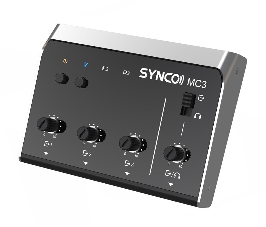 SYNCO μίκτης ήχου MC3-LITE, 4 καναλιών, Bluetooth, 500mAh, γκρι 3 SYNCO μίκτης ήχου MC3-LITE, 4 καναλιών, Bluetooth, 500mAh, γκρι