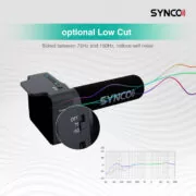 SYNCO μικρόφωνο SY-U3-MMIC με μαγνήτη, δυναμικό, καρδιοειδές, USB, μαύρο 6