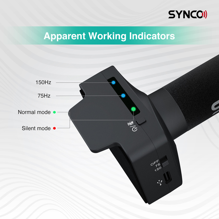 SYNCO μικρόφωνο SY-U3-MMIC με μαγνήτη, δυναμικό, καρδιοειδές, USB, μαύρο 10 SYNCO μικρόφωνο SY-U3-MMIC με μαγνήτη, δυναμικό, καρδιοειδές, USB, μαύρο - Image 8