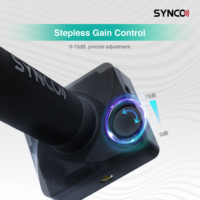 SYNCO μικρόφωνο SY-U3-MMIC με μαγνήτη, δυναμικό, καρδιοειδές, USB, μαύρο 11 SYNCO μικρόφωνο SY-U3-MMIC με μαγνήτη, δυναμικό, καρδιοειδές, USB, μαύρο - Image 9