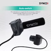 SYNCO μικρόφωνο SY-U3-MMIC με μαγνήτη, δυναμικό, καρδιοειδές, USB, μαύρο 10
