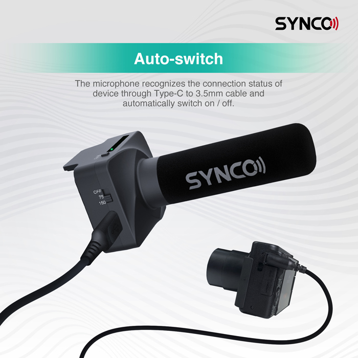 SYNCO μικρόφωνο SY-U3-MMIC με μαγνήτη, δυναμικό, καρδιοειδές, USB, μαύρο 12 SYNCO μικρόφωνο SY-U3-MMIC με μαγνήτη, δυναμικό, καρδιοειδές, USB, μαύρο - Image 10