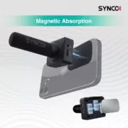 SYNCO μικρόφωνο SY-U3-MMIC με μαγνήτη, δυναμικό, καρδιοειδές, USB, μαύρο 11