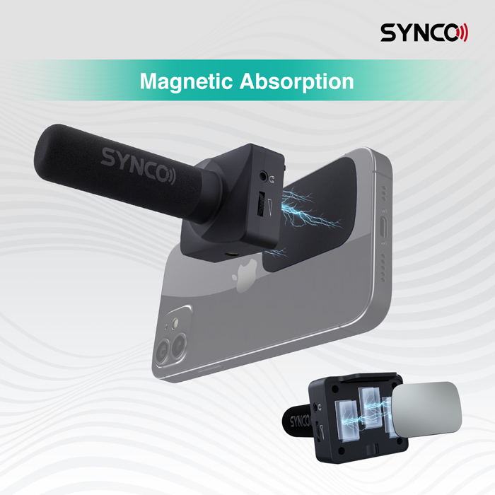 SYNCO μικρόφωνο SY-U3-MMIC με μαγνήτη, δυναμικό, καρδιοειδές, USB, μαύρο 13 SYNCO μικρόφωνο SY-U3-MMIC με μαγνήτη, δυναμικό, καρδιοειδές, USB, μαύρο - Image 11