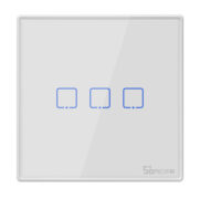 SONOFF smart διακόπτης T2EU3C-RF 433MHz, αφής, τριπλός, λευκός 1