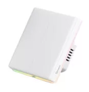 SONOFF smart διακόπτης T5-2C-86 με LED φωτισμό, διπλός, Wi-Fi, λευκός 1