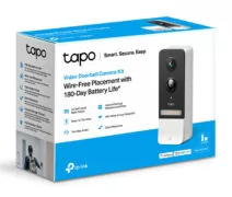 TP-LINK smart κουδούνι με κάμερα Tapo D230S1, Wi-Fi 2K, 6700mAh, Ver 1.0 5