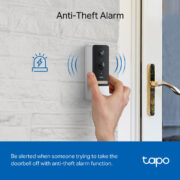 TP-LINK smart κουδούνι με κάμερα Tapo D230S1, Wi-Fi 2K, 6700mAh, Ver 1.0 12