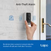 TP-LINK smart κουδούνι με κάμερα Tapo D230S1, Wi-Fi 2K, 6700mAh, Ver 1.0 12
