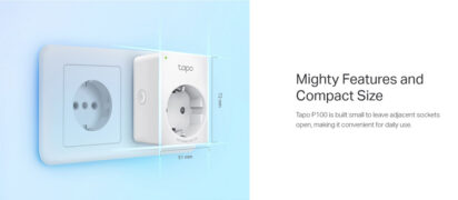 TP-LINK smart αντάπτορας ρεύματος TAPO-P100, Wi-Fi, ΒΤ, 4τμχ, Ver. 1.0 8