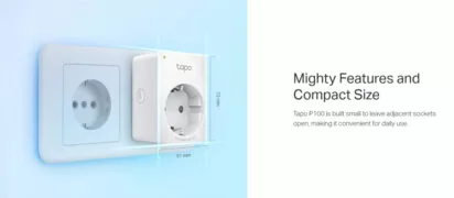 TP-LINK smart αντάπτορας ρεύματος TAPO-P100, Wi-Fi, ΒΤ, 4τμχ, Ver. 1.0 8