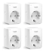 TP-LINK smart αντάπτορας ρεύματος TAPO-P100, Wi-Fi, ΒΤ, 4τμχ, Ver. 1.0 1