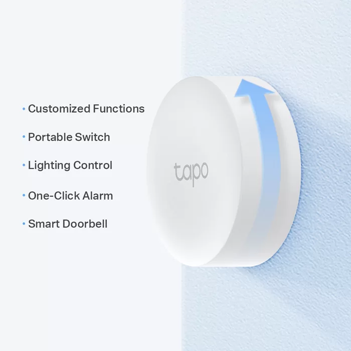 TP-LINK smart διακόπτης Tapo S200B, με μπαταρία, 868MHz, Ver 1.0 5 TP-LINK smart διακόπτης Tapo S200B, με μπαταρία, 868MHz, Ver 1.0 - Image 3