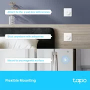 TP-LINK smart διακόπτης Tapo S200D, με μπαταρία, 868MHz, Ver 1.0 6