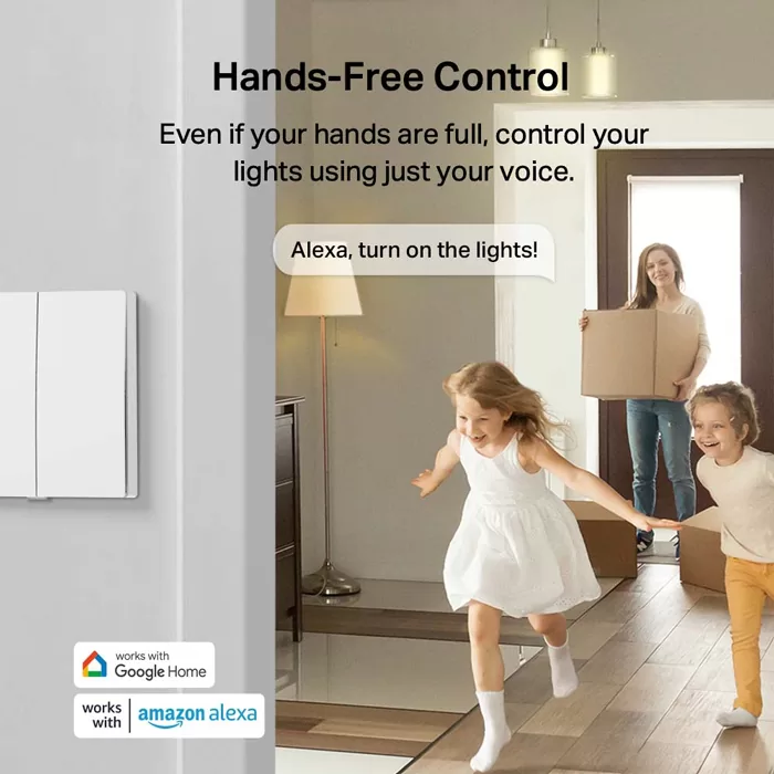 TP-LINK smart διακόπτης Tapo S220 με μπαταρία, διπλός, 868MHz, Ver 1.0 6 TP-LINK smart διακόπτης Tapo S220 με μπαταρία, διπλός, 868MHz, Ver 1.0 - Image 4