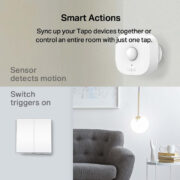 TP-LINK smart διακόπτης Tapo S220 με μπαταρία, διπλός, 868MHz, Ver 1.0 5