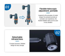 SUNSHINE κάμερα θερμικής απεικόνισης TB-03S, -20 έως 550 °C 6