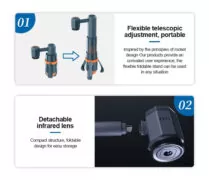 SUNSHINE κάμερα θερμικής απεικόνισης TB-03S, -20 έως 550 °C 6