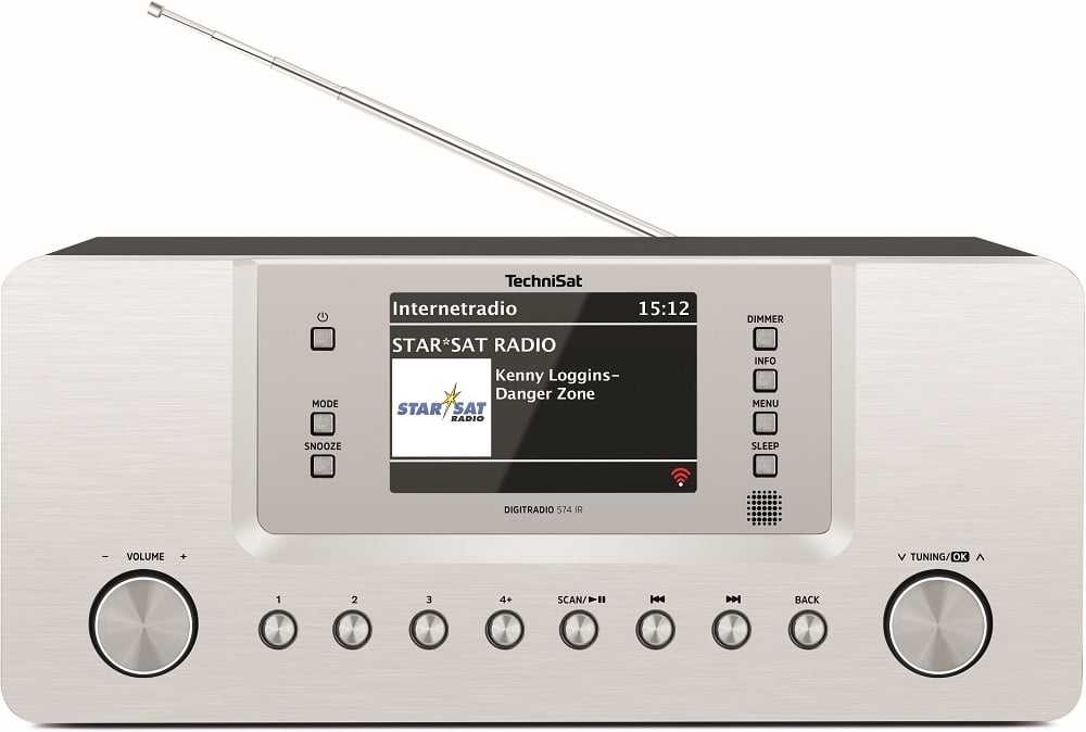 TechniSat DigitRadio 574 IR – Stereo Ραδιόφωνο DAB+/FM/Internet με Bluetooth, WiFi & App Control