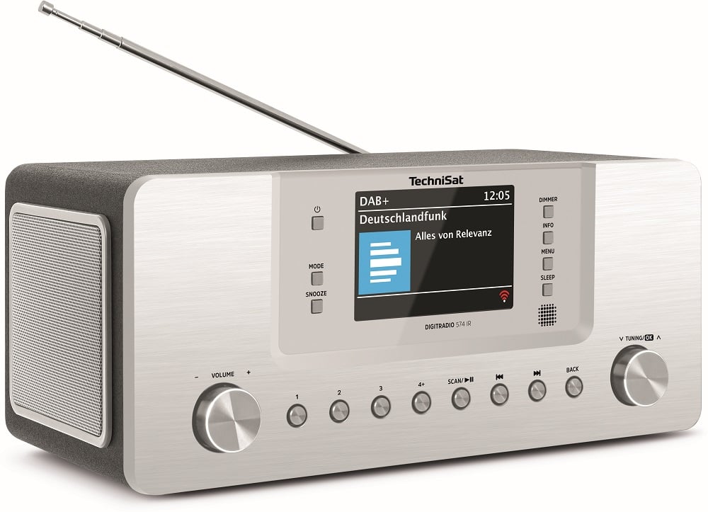 TechniSat DigitRadio 574 IR – Stereo Ραδιόφωνο DAB+/FM/Internet με Bluetooth, WiFi & App Control 5 TechniSat DigitRadio 574 IR – Stereo Ραδιόφωνο DAB+/FM/Internet με Bluetooth, WiFi & App Control - Image 3
