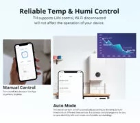 SONOFF smart διακόπτης ελέγχου θερμοκρασίας/υγρασίας THR320, Wi-Fi, 20A 24 SONOFF smart διακόπτης ελέγχου θερμοκρασίας/υγρασίας THR320, Wi-Fi, 20A 10