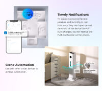 SONOFF smart διακόπτης ελέγχου θερμοκρασίας/υγρασίας THR320, Wi-Fi, 20A 12