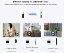 SONOFF smart διακόπτης ελέγχου θερμοκρασίας/υγρασίας THR320D, WiFi, 20A 4