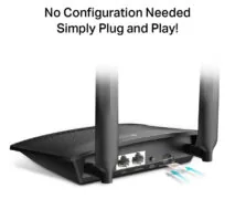 TP-LINK Wireless N Router TL-MR100, 4G LTE, Wi-Fi 300Mbps, Ver. 1.2 2