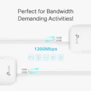 TP-LINK Passthrough Powerline Starter Kit TL-PA8010P, AV1300, Ver: 3.0 2
